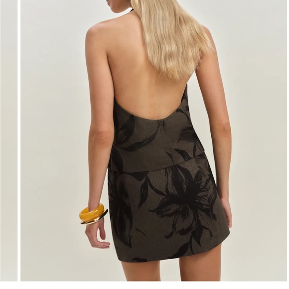 Reformation Avielle Linen Two Piece - Picture 3 of 8